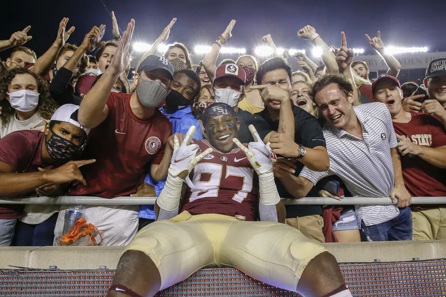 FSU tight end Camm McDonald “humbled” by chance to earn money off name