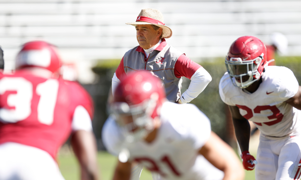 Nick Saban encourages financial literacy for Alabama football players